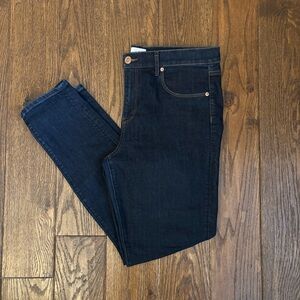 LOFT Dark Indigo Skinny Jeans